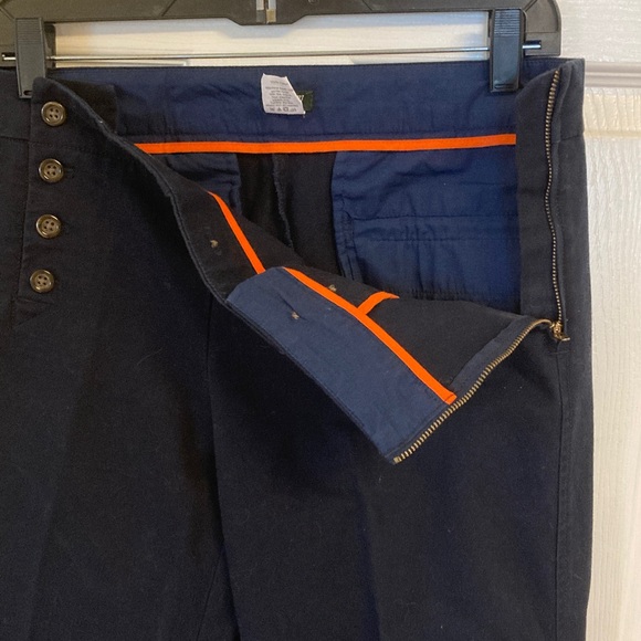 J. Crew Nautical Style Double-Button Trousers - Picture 4 of 7